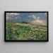 Summer Prairie Painting - Alexander Koester — framed artwork on a wall
