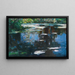 Flowers of the Pond, Altwasser near Brixen - Alexander Koester — framed artwork on a wall