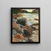 L'Isarco in South Tyrol - Alexander Koester — framed artwork on a wall