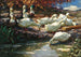 Twelve Ducks at the Fountain - Alexander Koester — artwork view