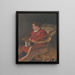 Image of a boy in a Coca-Cola - Alexander Kubnyi — framed artwork on a wall