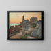 Saint Pierre de Portovenere, Tuscany - Alexander Mann — framed artwork on a wall