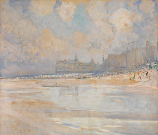La plage d'Ostende - Alexander Marcette — artwork view