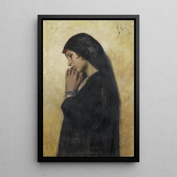 Reflection Painting - Alexander Mark Rossi — framed artwork on a wall