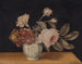 Flowers in a Delft Vase - Alexander Marshal — artwork view