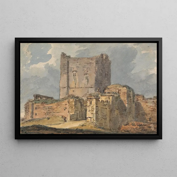 Château de Porchester - Alexander Monro — framed artwork on a wall