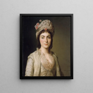 Zoie Ghika Moldovan Princess - Alexander Roslin — framed artwork on a wall