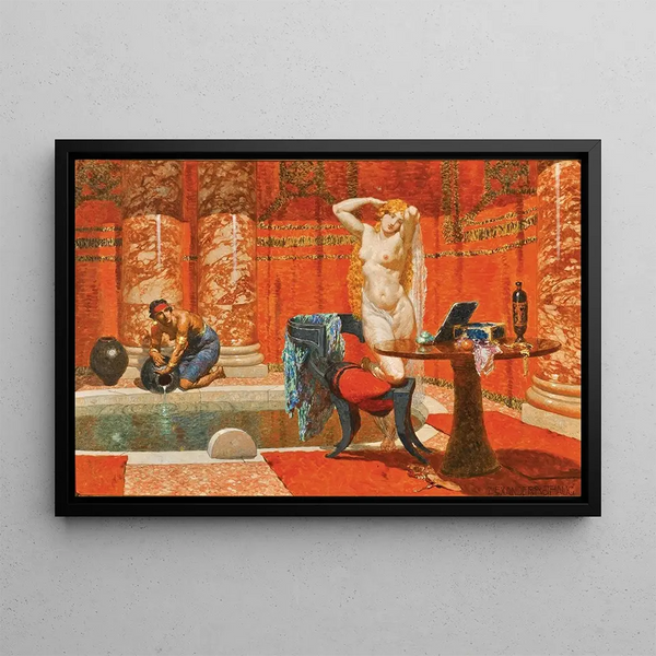 Admiration - Alexander Rothaug — framed artwork on a wall