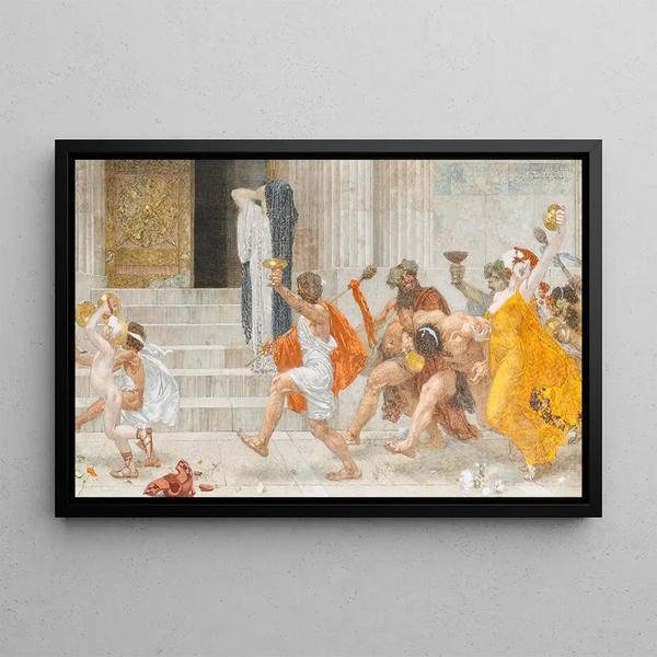 Kassandra - Alexander Rothaug — framed artwork on a wall