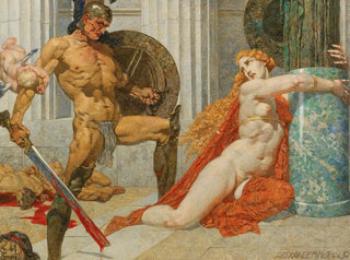 Menelaus Reunites with Helen - Alexander Rothaug — artwork view