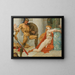 Menelaus Reunites with Helen - Alexander Rothaug — framed artwork on a wall