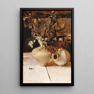 Reproduction of the painting Still life with vases - Alexander Rothaug