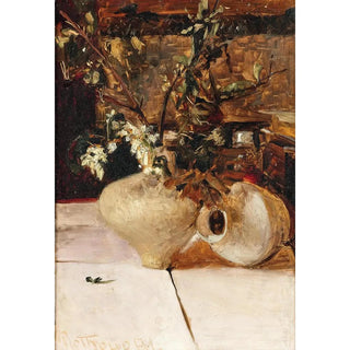 Reproduction of the painting Still life with vases - Alexander Rothaug