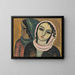 Georgian Girls - Alexander Vasilievich Shevchenko — framed artwork on a wall