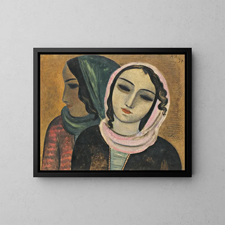 Georgian Girls - Alexander Vasilievich Shevchenko — framed artwork on a wall