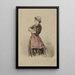 Servante - Alexander Ver Huell — framed artwork on a wall