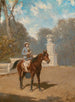A Lady on Horseback - Alexander von Bensa — artwork view