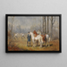 The Duel - Alexander von Bensa — framed artwork on a wall