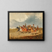 L'escort of honor - Alexander von Bensa — framed artwork on a wall