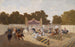 Historical Carousel Painting - Alexander von Bensa — artwork view
