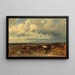 in the Puszta - Alexander von Bensa — framed artwork on a wall