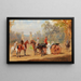 Motif of Schönbrunn near Vienna - Alexander von Bensa — framed artwork on a wall