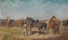 Camp de cavaliers nord-africains - Alexander von Bensa — artwork view