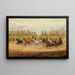 PraterCorso in Vienna - Alexander von Bensa — framed artwork on a wall