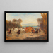 Promenade au temps de Marie-Thérèse - Alexander von Bensa — framed artwork on a wall