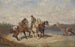 Horses of the Towpath on the Danube - Alexander von Bensa — artwork view