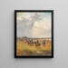 Hungarian Hussars Painting - Alexander von Bensa — framed artwork on a wall