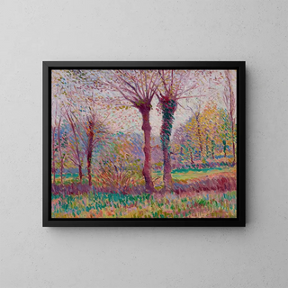 Afternoon in Brittany - Alexander Warshawsky — framed artwork on a wall