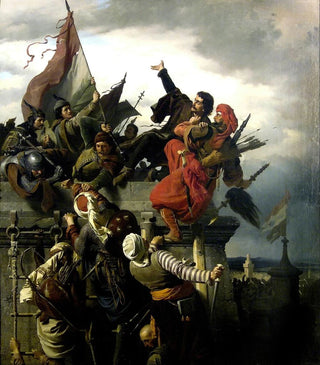The Self-Sacrifice of Titusz Dugovics - Alexander von Wagner — artwork view