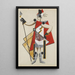 Costume Design - Alexandra — framed artwork on a wall
