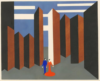 Theatre Maquettes Painting 6 - Alexandra Exter — artwork view