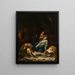 The Christ taken down from the Cross - Alexandre-Charles Guillemot — framed artwork on a wall