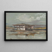 A house in Turkey - Alexandre-Gabriel Decamps — framed artwork on a wall