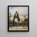 A Turkish artilleryman - Alexandre-Gabriel Decamps — framed artwork on a wall