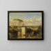 A Well in the East - Alexandre-Gabriel Decamps — framed artwork on a wall
