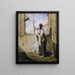 Une Odalisque - Alexandre-Gabriel Decamps — framed artwork on a wall