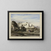 Village grec - Alexandre-Gabriel Decamps — framed artwork on a wall