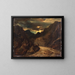 Passant de l'autre côté - Alexandre-Gabriel Decamps — framed artwork on a wall