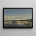 L'Ancrage de Smyrne - Alexandre-Gabriel Decamps — framed artwork on a wall