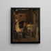 The Good Samaritan - Alexandre-Gabriel Decamps — framed artwork on a wall