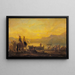 La pêche miraculeuse - Alexandre-Gabriel Decamps — framed artwork on a wall