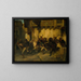 La Patrouille turque - Alexandre-Gabriel Decamps — framed artwork on a wall
