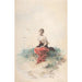 Female figure - Alexandre-Louis Leloir — artwork view