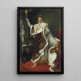 Reproduction of the painting Portrait painting of Emperor Napoleon Bonaparte 1769-1821 - Alexandre Benoît Jean Dufay