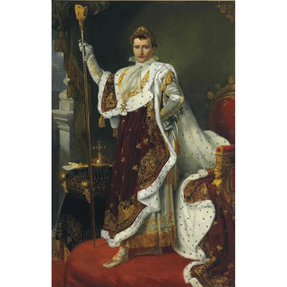 Reproduction of the painting Portrait painting of Emperor Napoleon Bonaparte 1769-1821 - Alexandre Benoît Jean Dufay