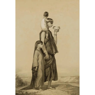Reproduction of the painting A Woman Fellah - Alexandre Bida
